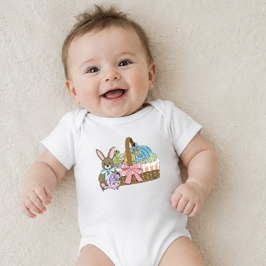 Fantastische Cute Fantasy Draken Paasmand Romper