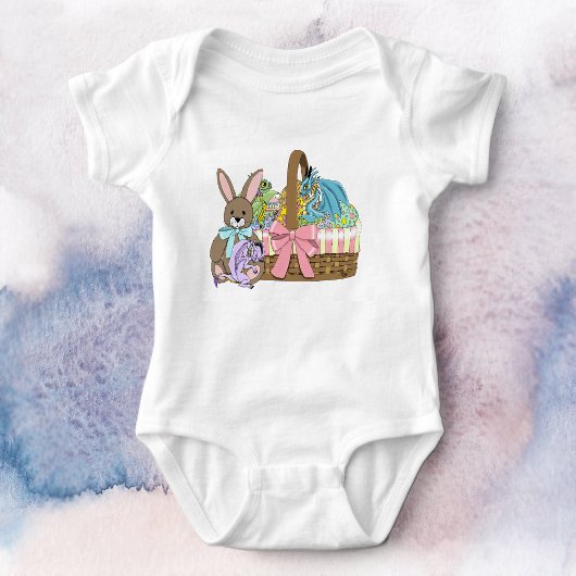 Fantastische Cute Fantasy Draken Paasmand  Romper