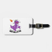 Fantastische dammen bagagelabel (Voorkant horizontaal)