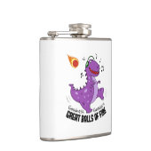 Fantastische dammen heupfles (Rechts)