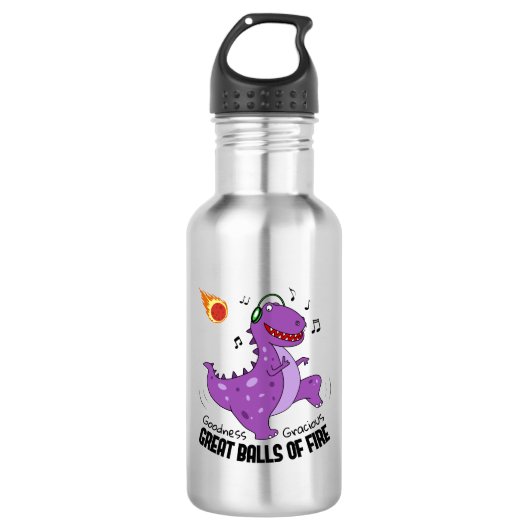 Fantastische dammen waterfles  (Voorkant)