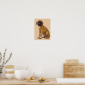Fantastische Dane King of Dogs Print (Keuken)