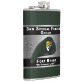 Fantastische derde groep speciale strijdkrachten heupfles (Rechts)