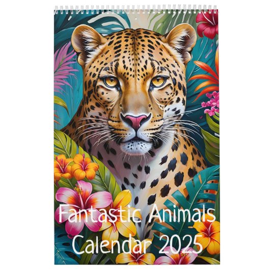 Fantastische dieren kalender (Hoes)