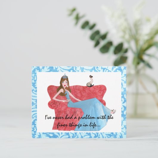 "Fantastische dingen in het leven..." briefkaarten (Staand voorkant)