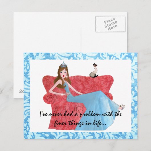 "Fantastische dingen in het leven..." briefkaarten (Voorkant / Achterkant)