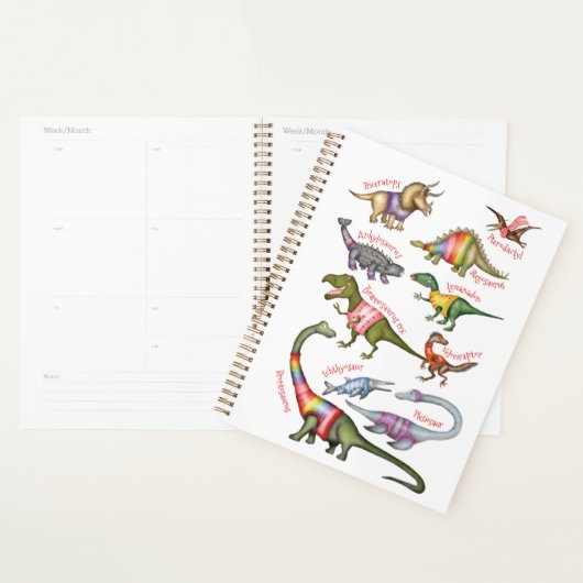 Fantastische dinosaurus planner (Display)