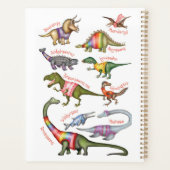 Fantastische dinosaurus planner (Achterkant)
