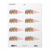 Fantastische Dogues Etiket (Full Sheet)