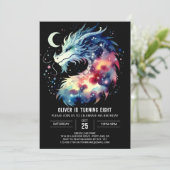 Fantastische Dragon verjaardagskinderen Kaart (Staand voorkant)