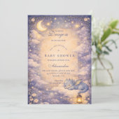 Fantastische Draken Fantasy Baby Shower Kaart (Staand voorkant)