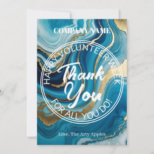 Fantastische eenvoudige vrijwilliger bedankt