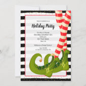 Fantastische Elf Legs Holiday Kerstuitnodigingen (Voorkant)