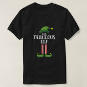 Fantastische Elf Matching Family-kerstfeest T-shirt (Design voorkant)