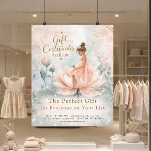 Fantastische Elfen Cadeaubon Promotie Poster