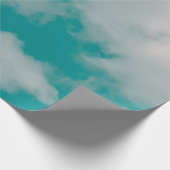 Fantastische en  dynamische wolk en hemel met gru cadeaupapier (Hoek)