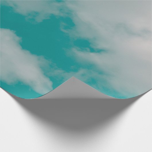 Fantastische en  dynamische wolk en hemel met gru cadeaupapier (Hoek)