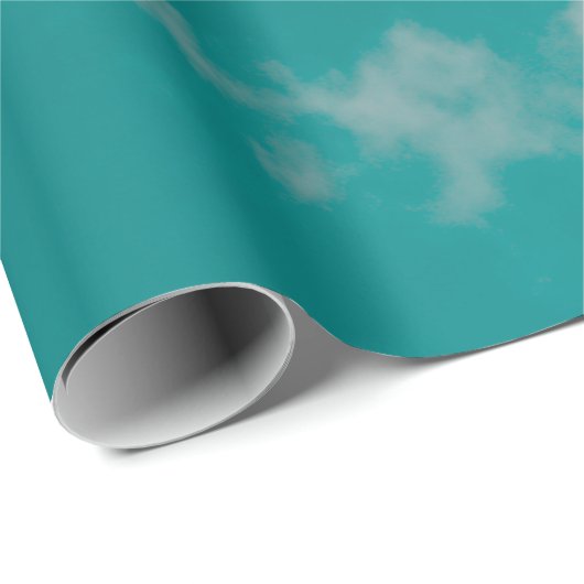 Fantastische en  dynamische wolk en hemel met gru cadeaupapier (Rol Hoek)