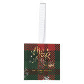 Fantastische en heldere familiefoto's met kerstcad decoratie (Voorkant)