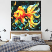 Fantastische Fantasie Canvas Afdruk (Insitu (Slaapkamer))