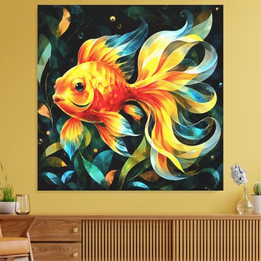 Fantastische Fantasie Canvas Afdruk (Insitu (Woonkamer))