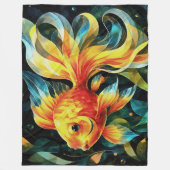 Fantastische Fantasie Fleece Deken (Voorkant)