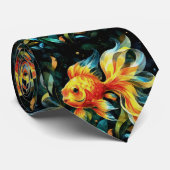Fantastische Fantasie Stropdas (Opgerold)