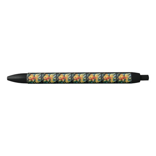 Fantastische Fantasie Zwarte Inkt Pen (Voorkant)