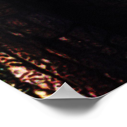 Fantastische Fantasy Landschap 914 Poster (Hoek)