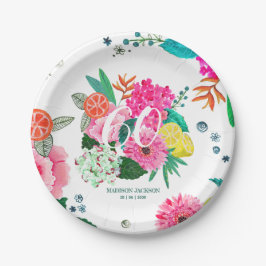 Fantastische feestdag invita papieren bordje