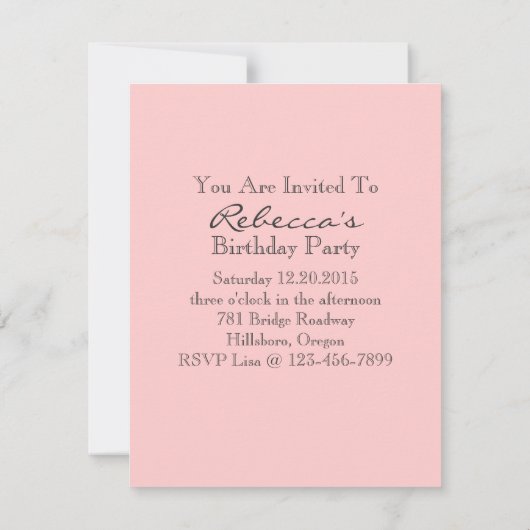 Fantastische feesten Eiffel Tower Parisian Kaart (Achterkant)