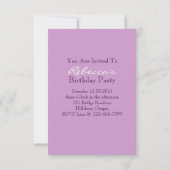 Fantastische feesten Eiffel Tower Parisian Kaart (Achterkant)