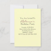 Fantastische feesten Eiffel Tower Parisian Kaart (Achterkant)