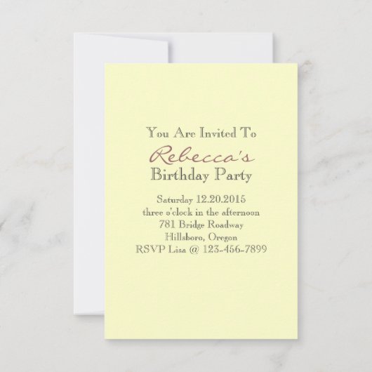 Fantastische feesten Eiffel Tower Parisian Kaart (Achterkant)