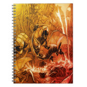 Fantastische Figur im Comic-Stil Notitieboek (Voorkant)