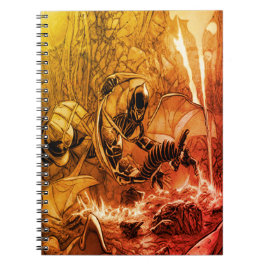 Fantastische Figur im Comic-Stil Notitieboek