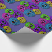 Fantastische flesjes met dekmantel- en omslagpapie cadeaupapier (Hoek)