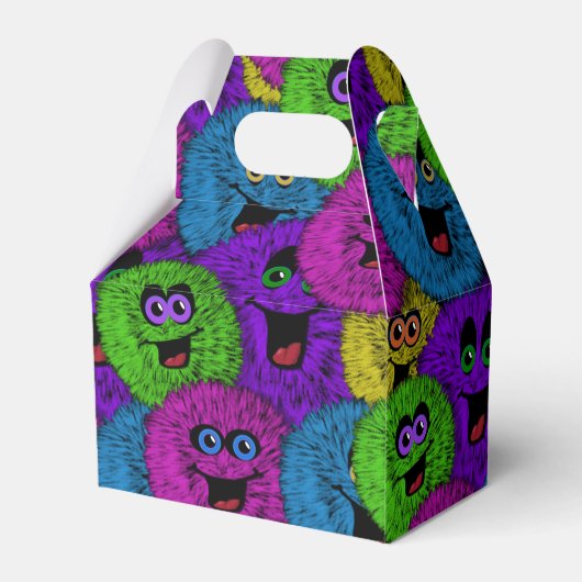 Fantastische flesjes met schitterende bedekking bedankdoosjes (Achterkant)