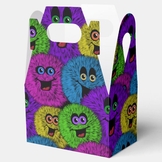 Fantastische flesjes met schitterende bedekking bedankdoosjes (Geopend)