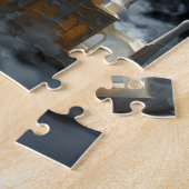 Fantastische Foge Witte Moskee Legpuzzel (Zijkant)