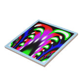 Fantastische fontein tegeltje (Zijkant)