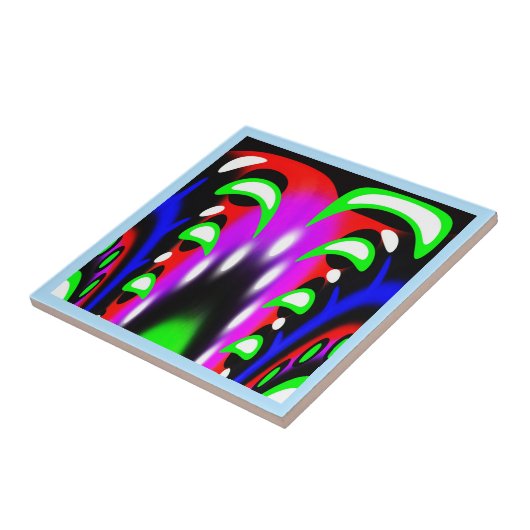 Fantastische fontein tegeltje (Zijkant)