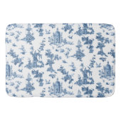 Fantastische fonteinen en bomen in toile-Blue Badmat (Voorkant)
