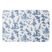 Fantastische fonteinen en bomen in toile-Blue