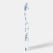  Fantastische fonteinen en bomen in toile-Blue iPhone Hoesje (Linkerkant)