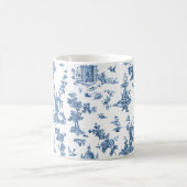  Fantastische fonteinen en bomen in toile-Blue Koffiemok (Center)