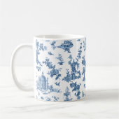  Fantastische fonteinen en bomen in toile-Blue Koffiemok (Links)