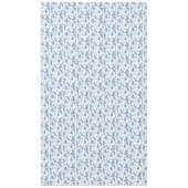 Fantastische fonteinen en bomen in toile-Blue Tafelkleed (Voorkant)