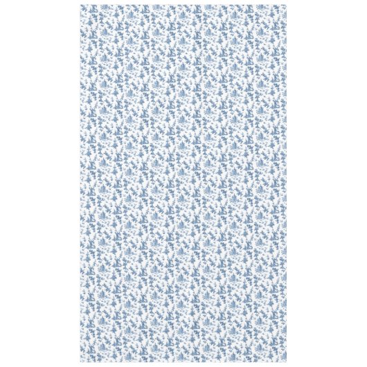  Fantastische fonteinen en bomen in toile-Blue Tafelkleed (Voorkant)