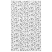  Fantastische fonteinen en bomen toile-B & W Tafelkleed (Voorkant)